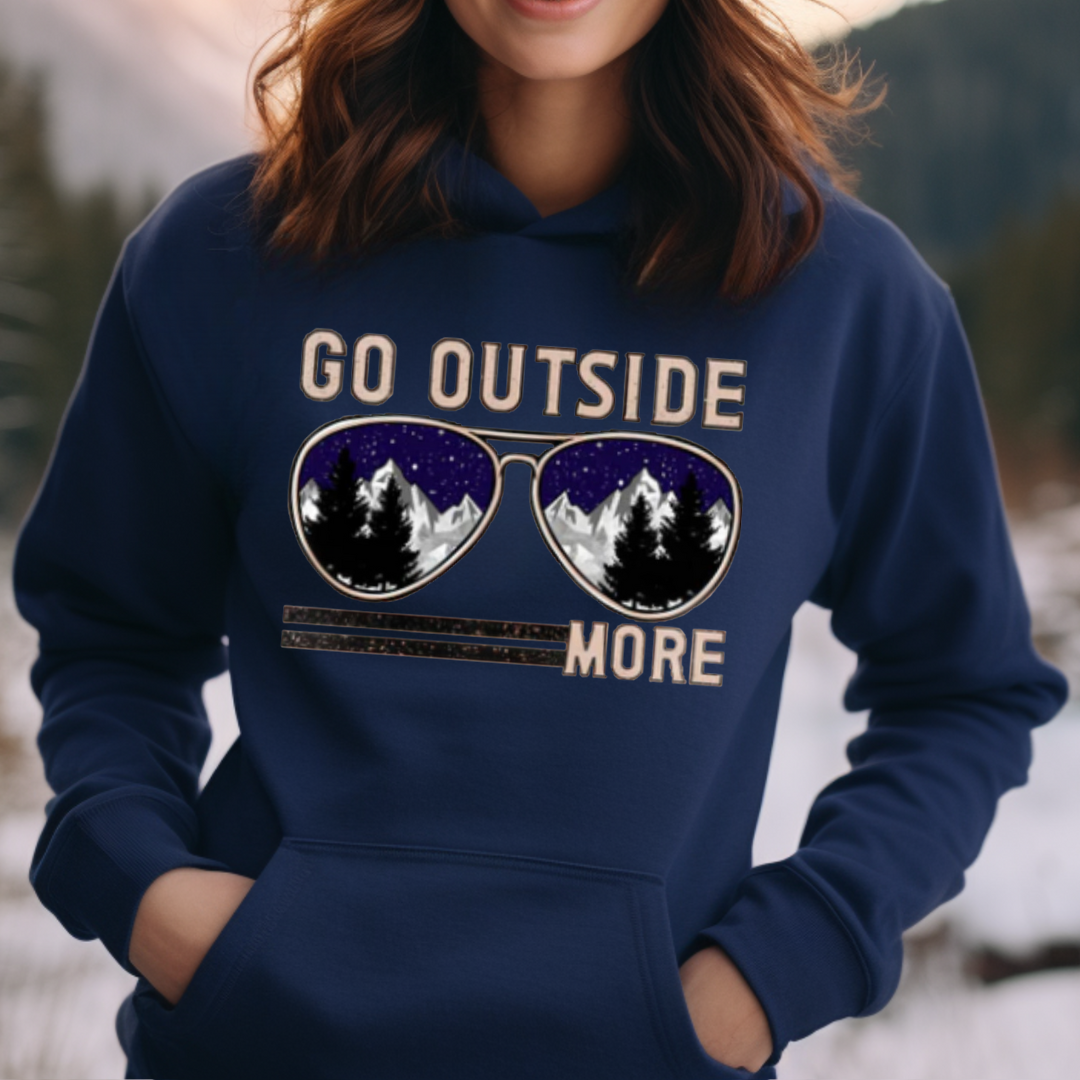 Go Outside More Hoodie