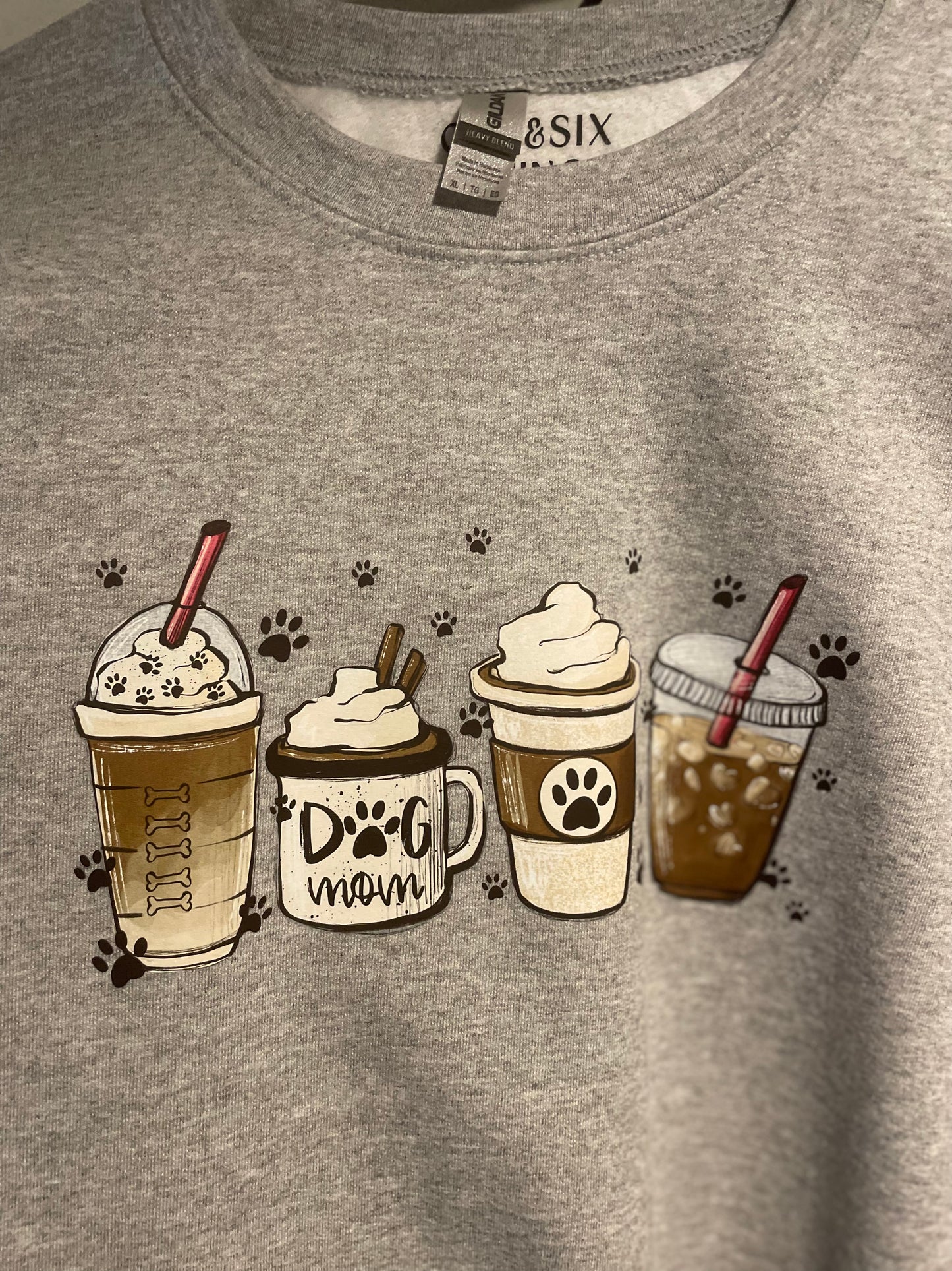 Dog Mom & Coffee Lover (RTS)